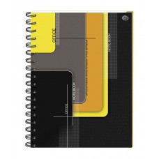 Kołobrulion A4/100 kratka INTERDRUK kolorowe marginesy